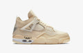AIR 4 RETRO X OFF-WHITE "SAIL" SNEAKERSALE