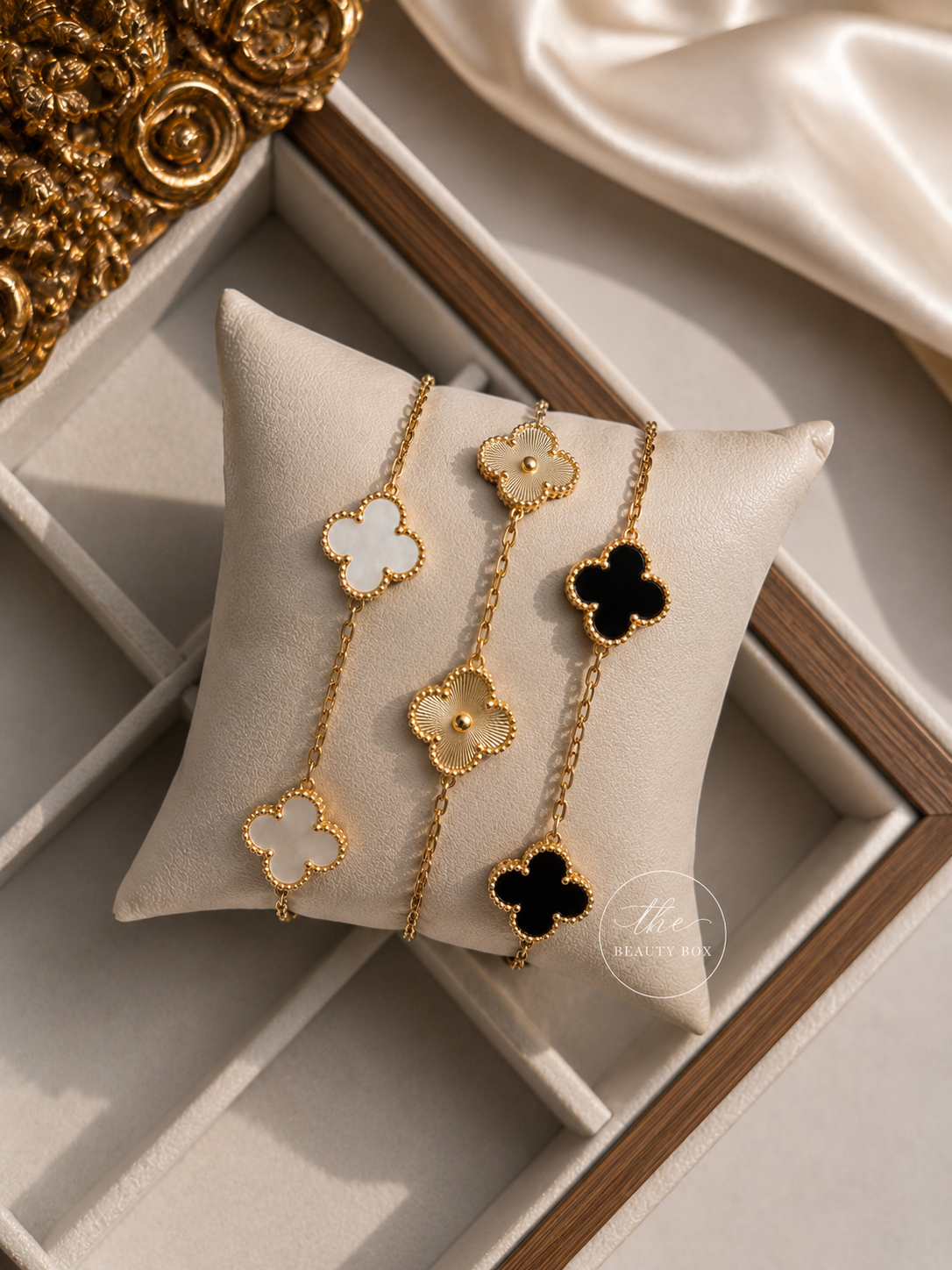 Clover Luxury Bracelet Set – 3 Piece