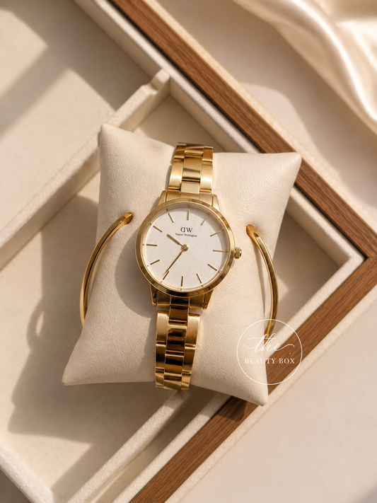 Luxury 2-Piece Watch &amp; Jewellery Set
