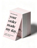 Pink Mini Thank You Cards