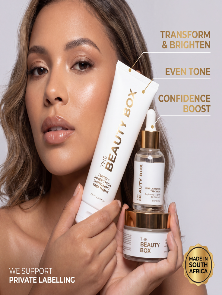 Korean Body Glow Kit with scrub!3 piece set (body brightening )