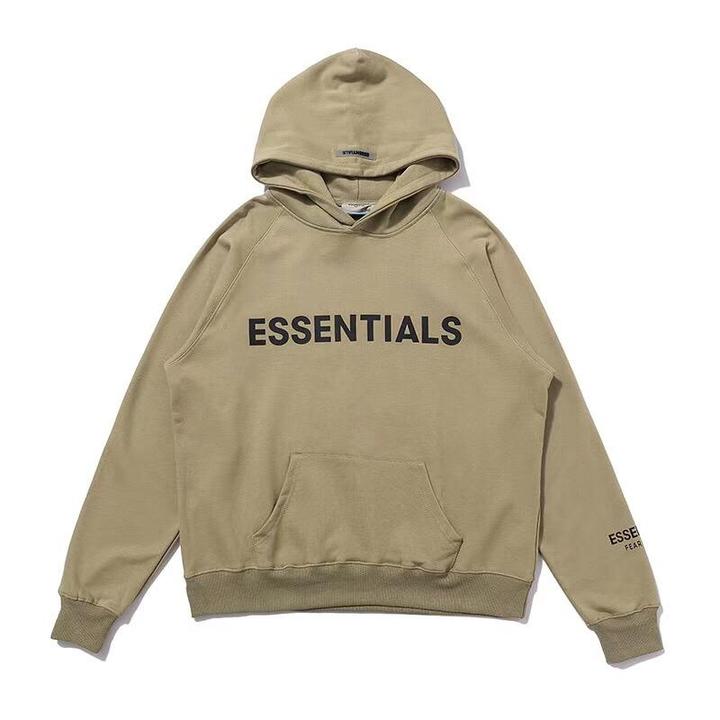FEAR OF GOD 3D Silicon Applique Hoodies